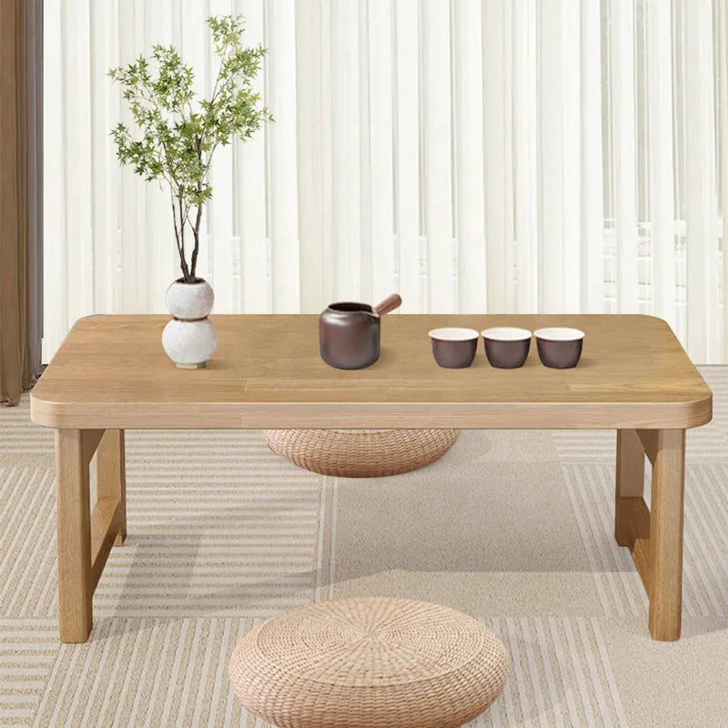Table Pliante en Bois – Tatami & Bureau – Fabrication Artisanale – | Studio Nichijo Paris
