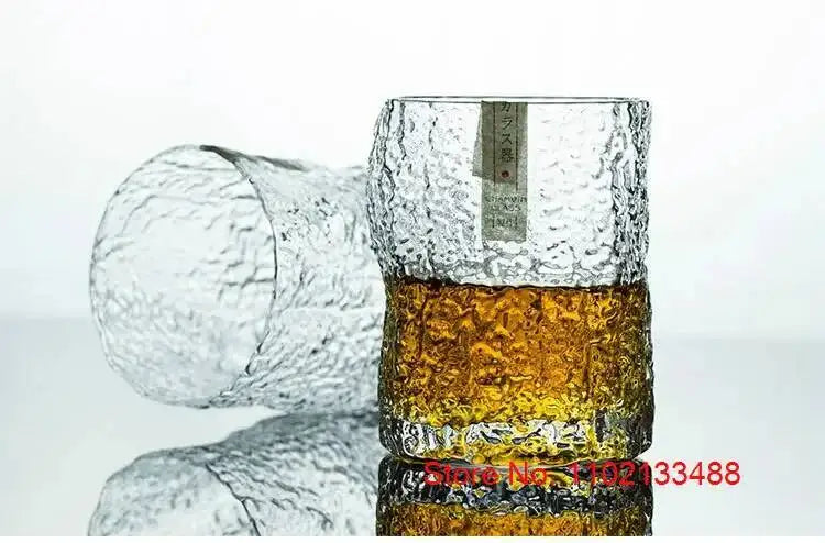 Verre Whisky Edo Japonais Boîte Bois Sans Plomb 260 ml — Fabrication Artisanale – | Studio Nichijo Paris