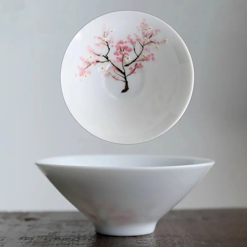 Service Saké Céramique Sakura, Fabrication Artisanale – Sabi | Studio Nichijo Paris
