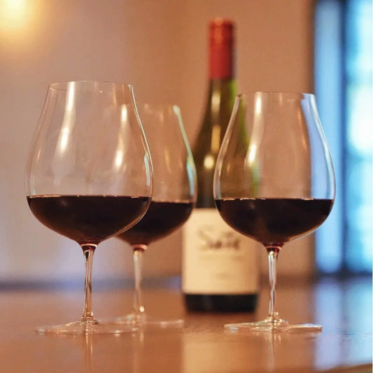 Verre Vin Cristal Ultra-Fin Kimura Japonais Tulipe Apéritif — Fabrication Artisanale – | Studio Nichijo Paris