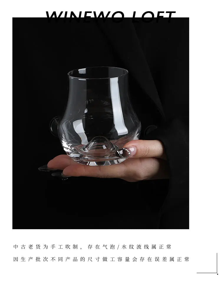 Verre Cristal Dégustation XO Brandy Japonais — Fabrication Artisanale – | Studio Nichijo Paris