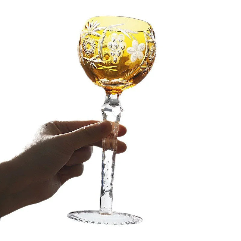 Verre Whisky Cristal Sculpté Japonais Collection Cadeau — Fabrication Artisanale – | Studio Nichijo Paris