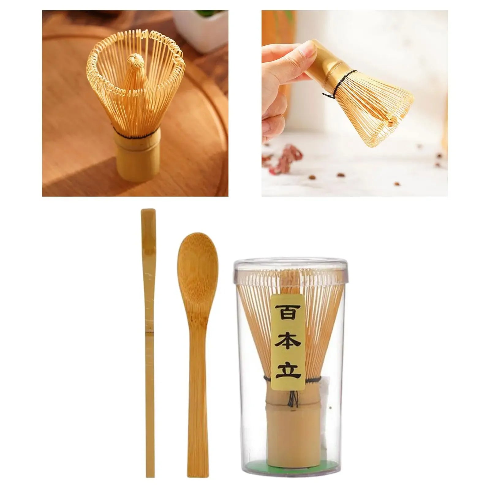Kit Matcha Bambou — Chasen, Chashaku & Cuillère à Thé – | Studio Nichijo Paris