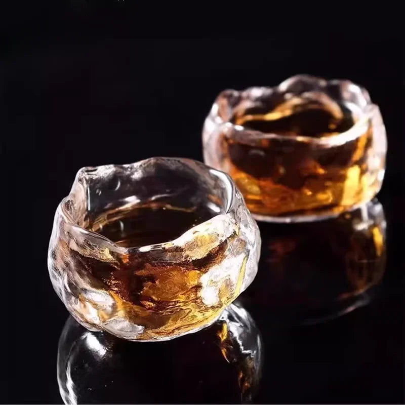 Verre Cristal Japonais Résistant Chaleur Thé Kung Fu — Fabrication Artisanale – | Studio Nichijo Paris