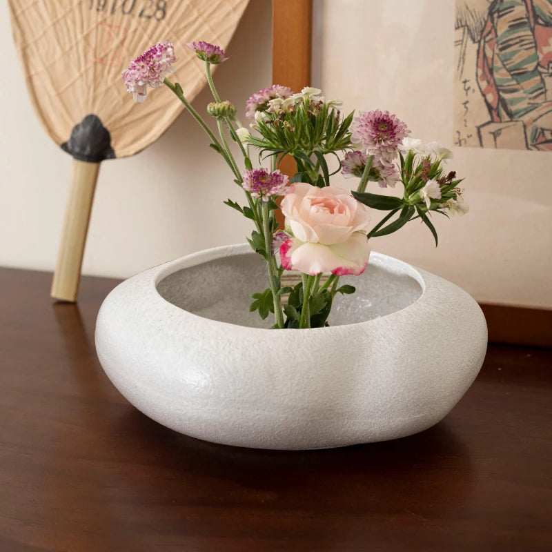 Vase Céramique – Pot Fleurs & Terrarium – Fabrication Artisanale – | Studio Nichijo Paris