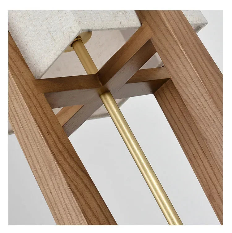 Lampadaire Japonais en Bambou et Bois – Lampe sur Pied Style Wabi-Sabi – | Studio Nichijo Paris