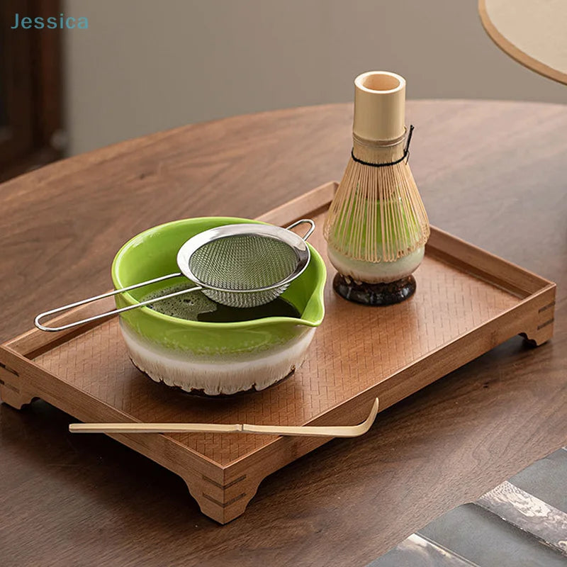 Bol Matcha en Céramique & Fouet Bambou – Fabrication Artisanale – | Studio Nichijo Paris