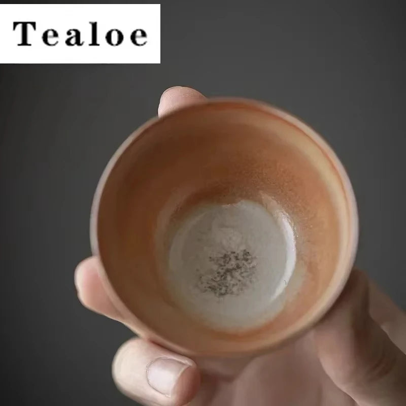 Tasses Thé Porcelaine Cuite Feu Bois Fait Main Lot 2 Encre 50ml — Fabrication Artisanale – | Studio Nichijo Paris