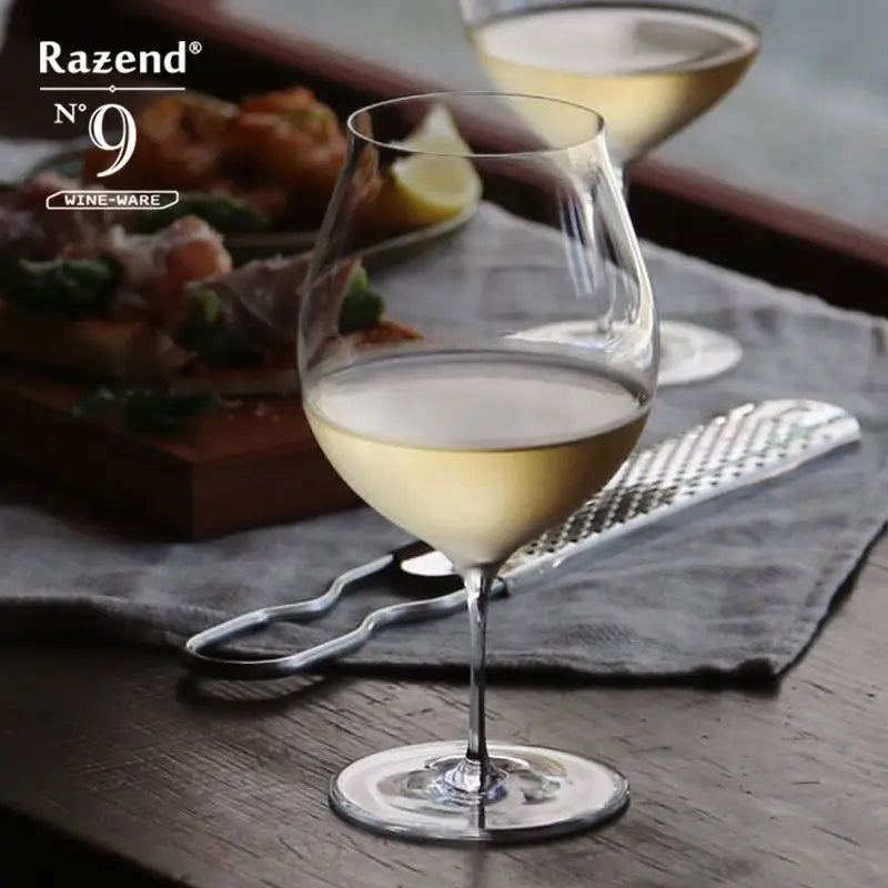 Verre à Vin Cristal Ultra-Fin Kimura Tulip Japonais 430ml, Fabrication Artisanale – | Studio Nichijo Paris