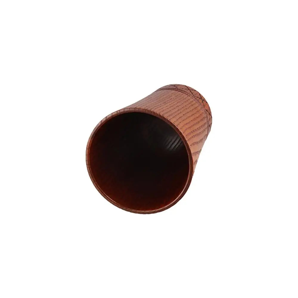 Tasses à thé en bois de style japonais anti-brûlure, faites à la main, anti-chute, rétro, pour café, fournitures de bar – | Studio Nichijo Paris