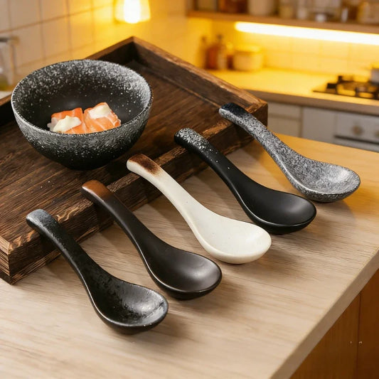 Vaisselle en Céramique Japonaise | Bols, Cuillères & Louches | Style VintagenStudio Nichijo Paris