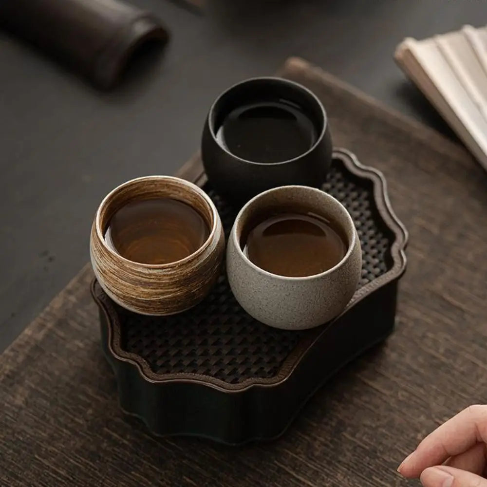 Tasse à Thé 200 ml en Grès Japonais, Matcha — Fabrication Artisanale – | Studio Nichijo Paris