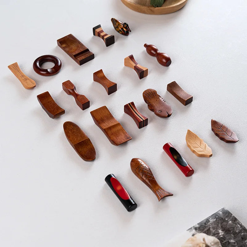 Hashioki – Repose-Baguettes en Bois – Fabrication Artisanale – | Studio Nichijo Paris