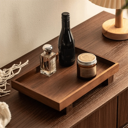 Plateau en Bois sur Pieds – Fabrication Artisanale – | Studio Nichijo Paris