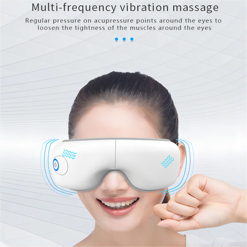 Masque Masseur Oculaire Sans Fil Chaleur Nemuri – | Studio Nichijo Paris