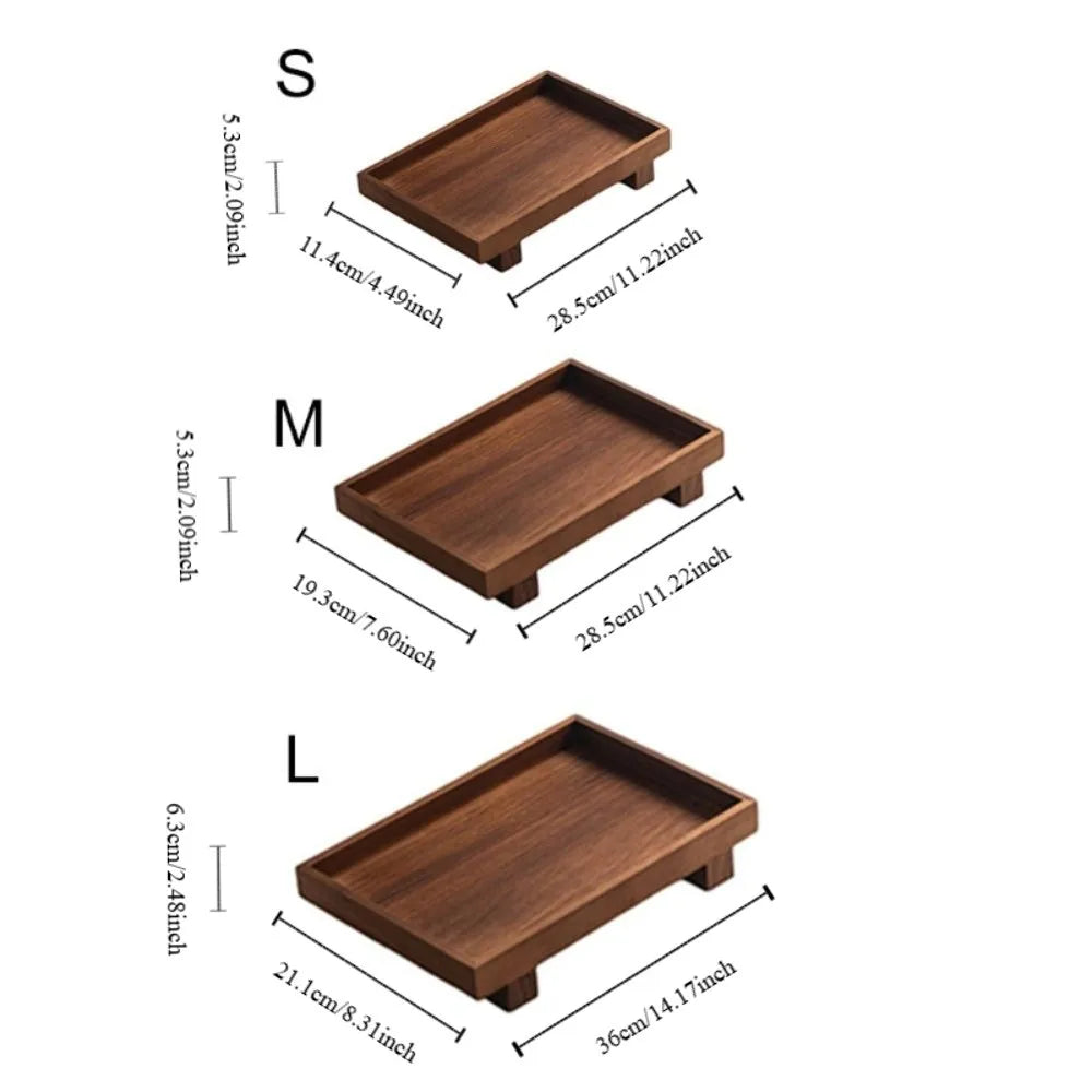 Plateau en Bois sur Pieds – Fabrication Artisanale – | Studio Nichijo Paris