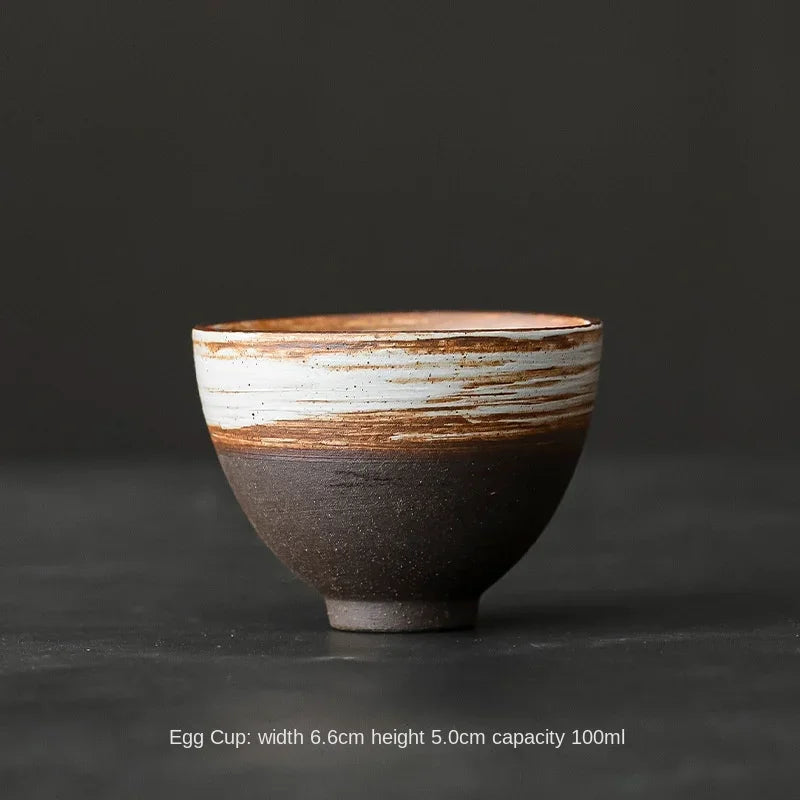 Bol à Thé 200 ml Grès Fait à la Main, Fabrication Artisanale – Kokoro | Studio Nichijo Paris