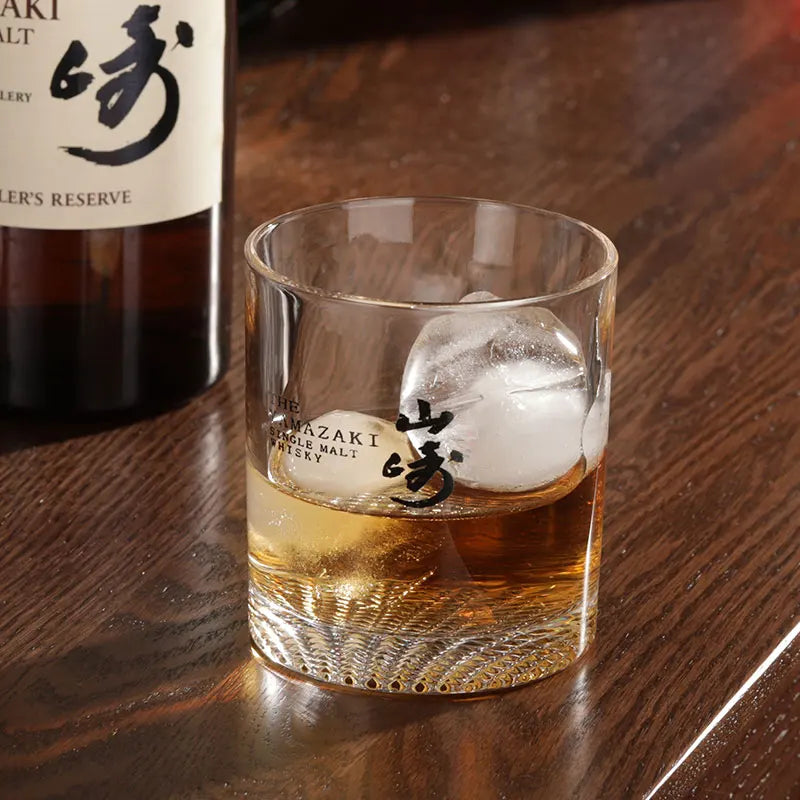 Verre Whisky Cristal Hibiki Pastel Coffret Cadeau — Fabrication Artisanale – | Studio Nichijo Paris