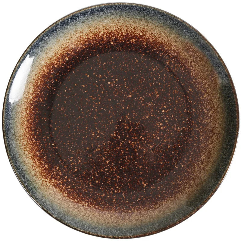 Assiette Creuse en Céramique Émaillée – Fabrication Artisanale – | Studio Nichijo Paris