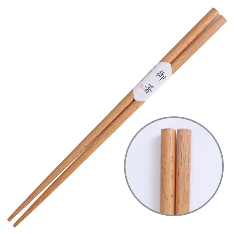 Baguettes Sushi Châtaignier Naturel Laqué Fait Main — Fabrication Artisanale – Bleu | Studio Nichijo Paris