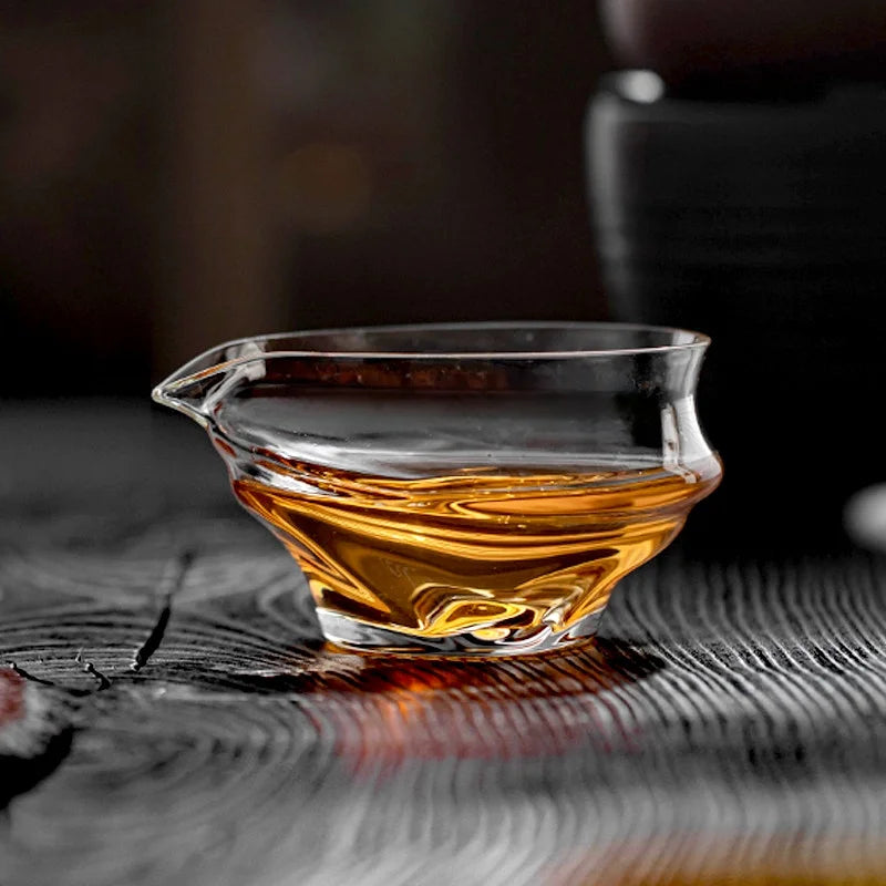 Pichet à Thé Verre Japonais Résistant Chaleur Cha Hai 200 ml — Fabrication Artisanale – | Studio Nichijo Paris