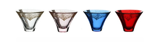 Tasse Saké Cristal Mont Fuji Paire 65 ml — Fabrication Artisanale – | Studio Nichijo Paris