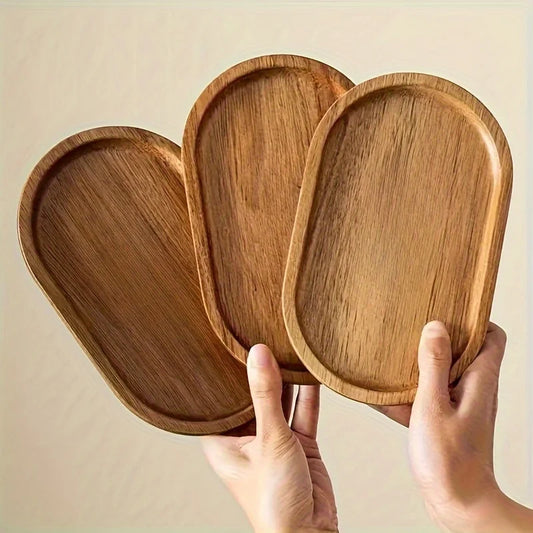 Plateau Ovale en Bois – Service & Table – Fabrication Artisanale – | Studio Nichijo Paris
