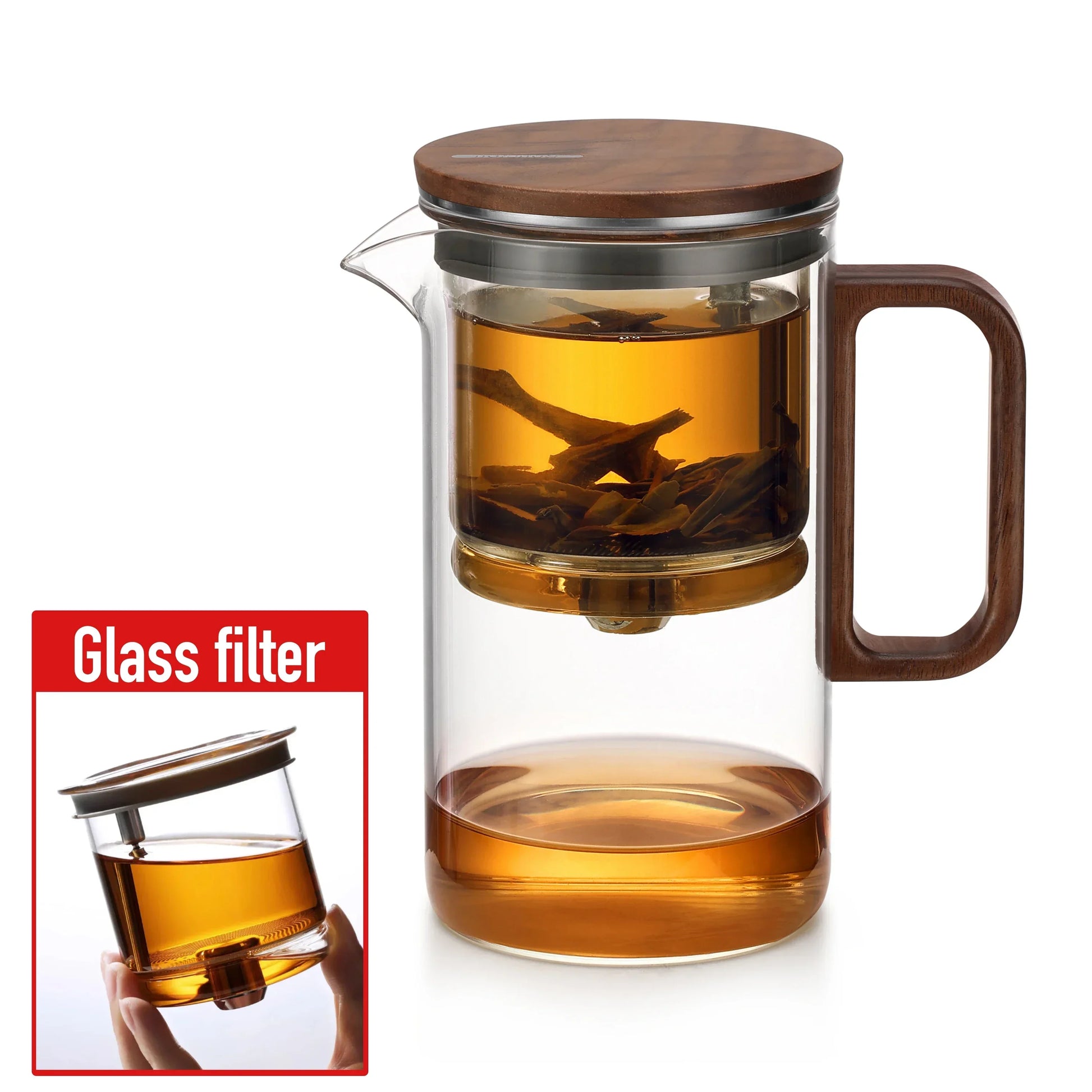 Théière Verre avec Infuseur - Service à Thé – | Studio Nichijo Paris