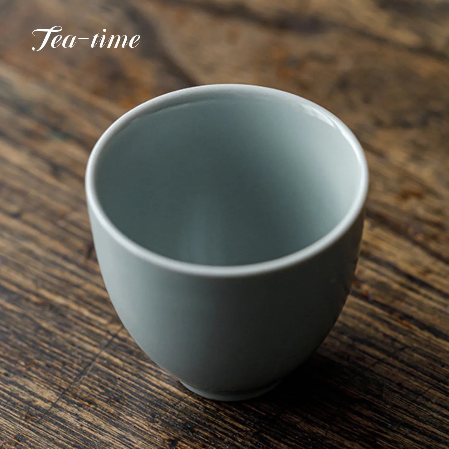 Bol à Thé Porcelaine Ru Kiln Japonais 220ml, Fabrication Artisanale – | Studio Nichijo Paris