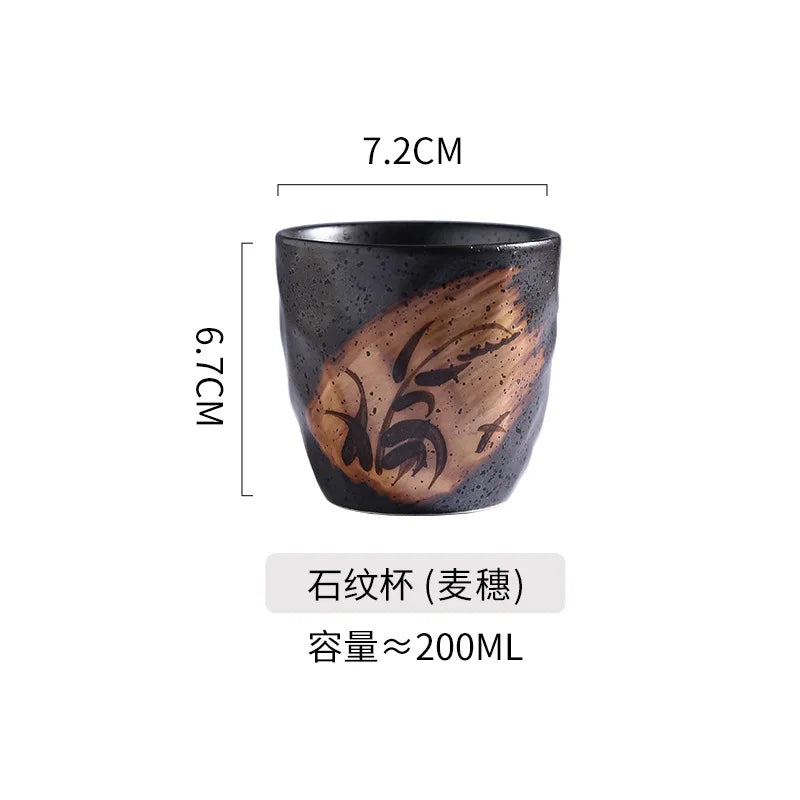 Tasse Rétro Céramique Japonaise – Fabrication Artisanale – Shizuku | Studio Nichijo Paris