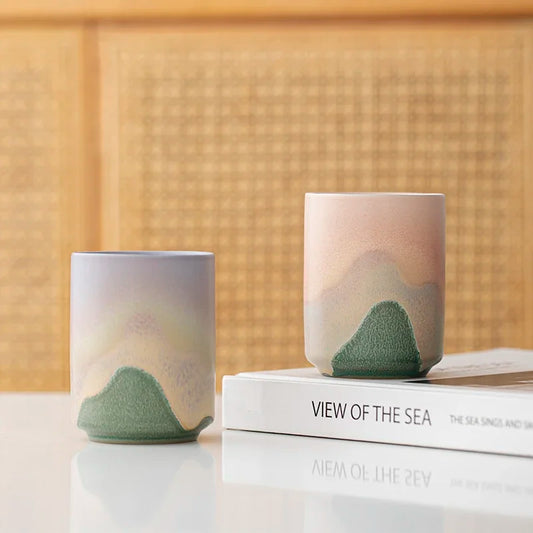 Tasse à Thé en Céramique Raku Faite à la Main — Poterie Japonaise, 230 ml Studio Nichijo Paris