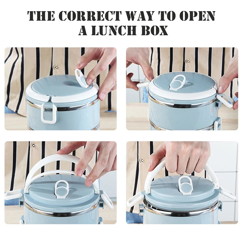 Bento Inox Multicouche Empilable – | Studio Nichijo Paris