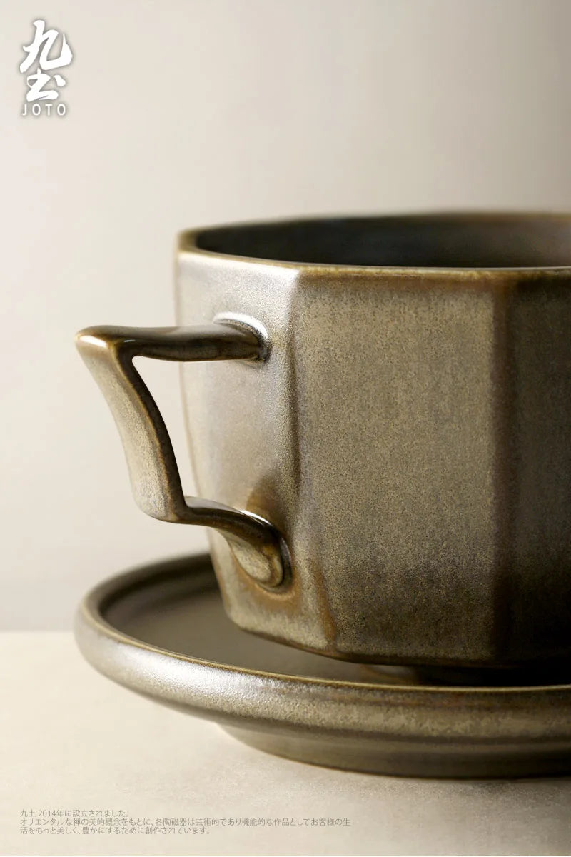 Tasse Café Grès Vintage Japonais, Fabrication Artisanale – | Studio Nichijo Paris