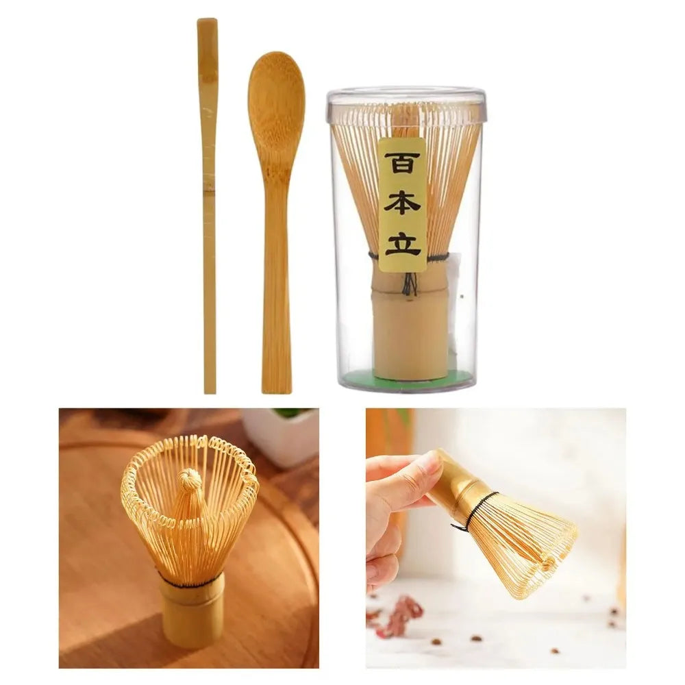 Kit Matcha Bambou — Chasen, Chashaku & Cuillère à Thé – | Studio Nichijo Paris