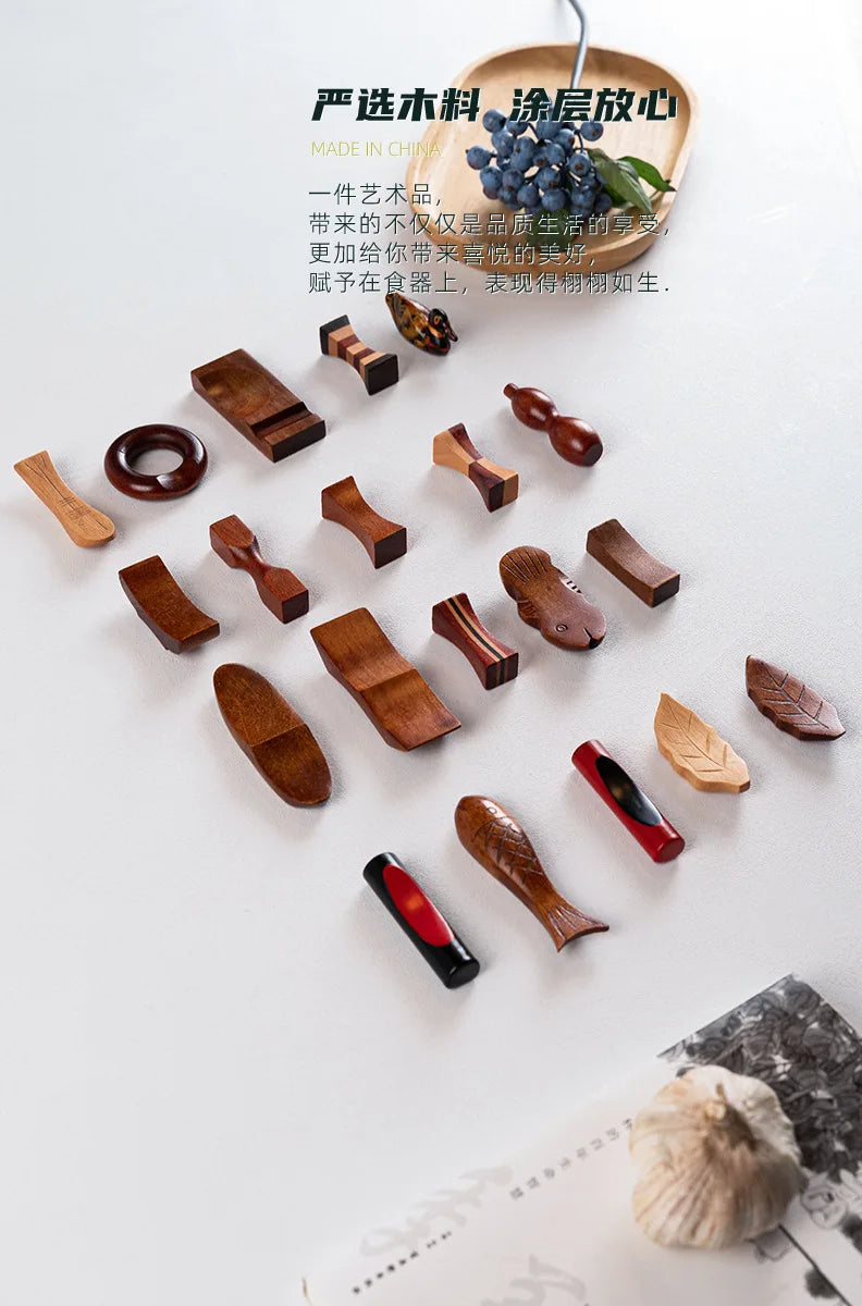 Hashioki – Repose-Baguettes en Bois – Fabrication Artisanale – | Studio Nichijo Paris