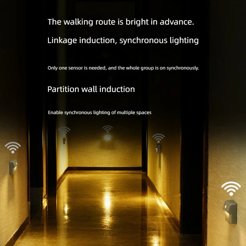 Lampe Murale à Détecteur - USB-C Rechargeable – | Studio Nichijo Paris