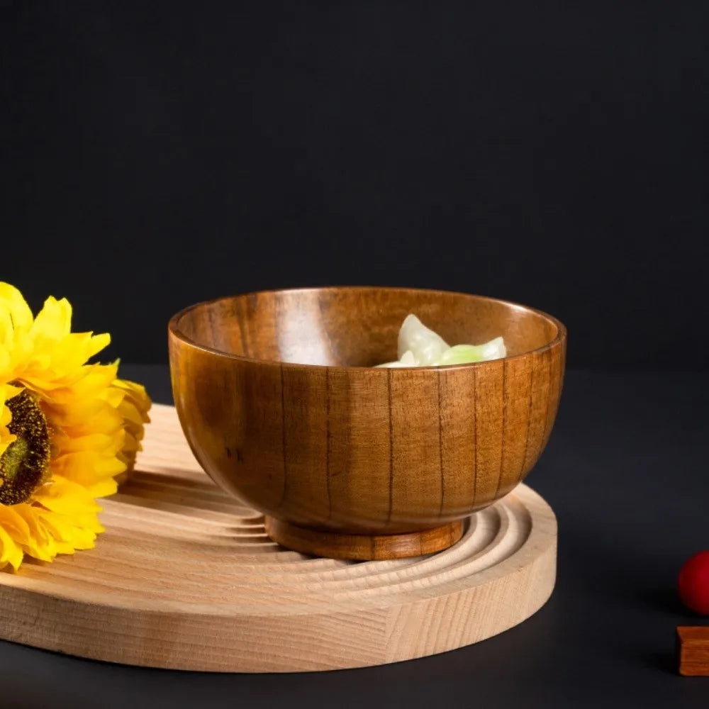 Bol Bois Fait Main Soupe Salade Vaisselle 12 Tailles — Fabrication Artisanale – | Studio Nichijo Paris
