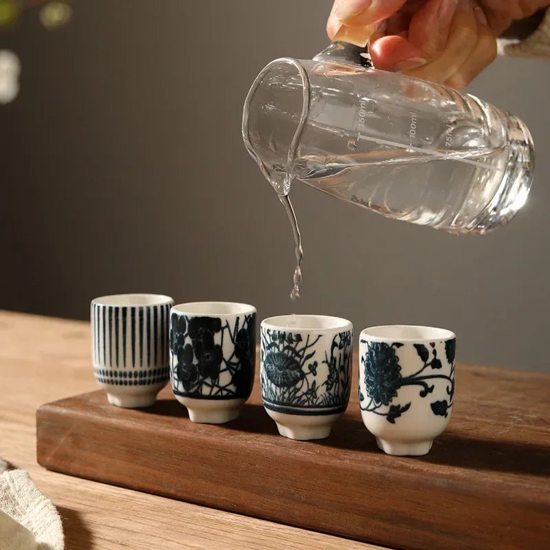 Service à Saké Céramique – Grand Coffret Dégustation – Fabrication Artisanale – | Studio Nichijo Paris