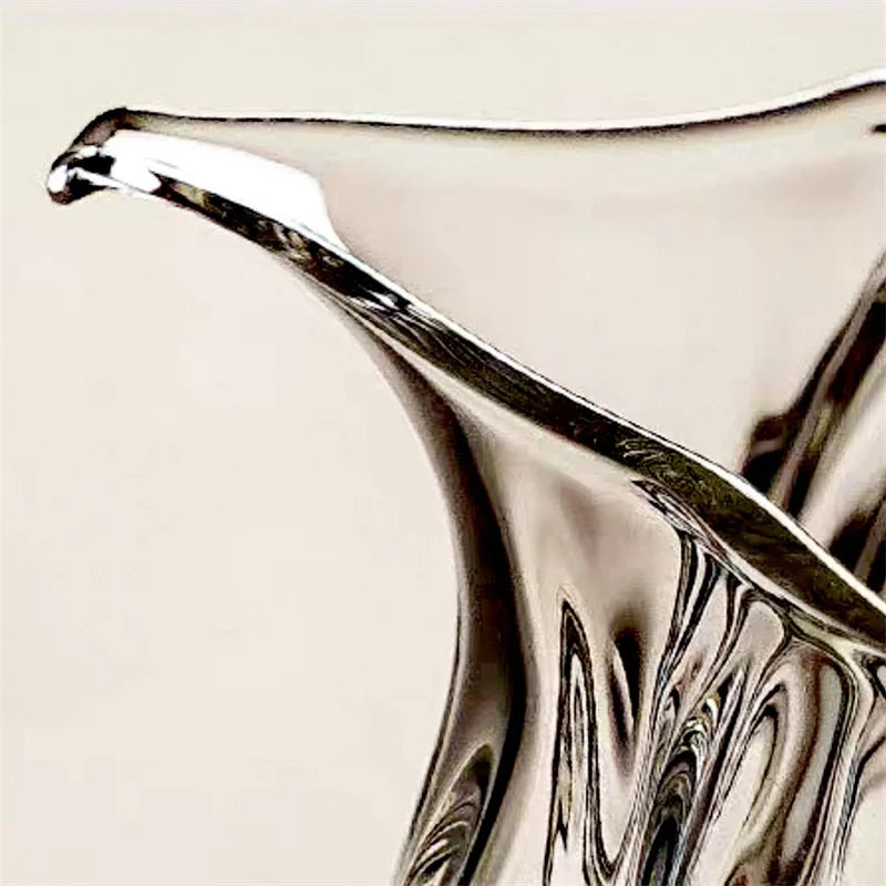 Pichet Verre Martelé Japonais 300ml – Fabrication Artisanale – | Studio Nichijo Paris