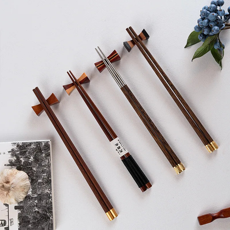 Hashioki – Repose-Baguettes en Bois – Fabrication Artisanale – | Studio Nichijo Paris