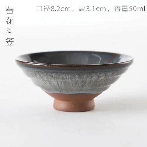 Tasse à Thé en Verre Borosilicaté, Céladon Yue Kiln — Fabrication Artisanale, Service Kung Fu – Mucha | Studio Nichijo Paris