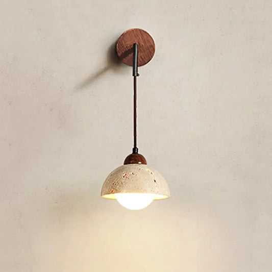 Applique Murale Marbre LED G9 – Style Wabi-Sabi – | Studio Nichijo Paris