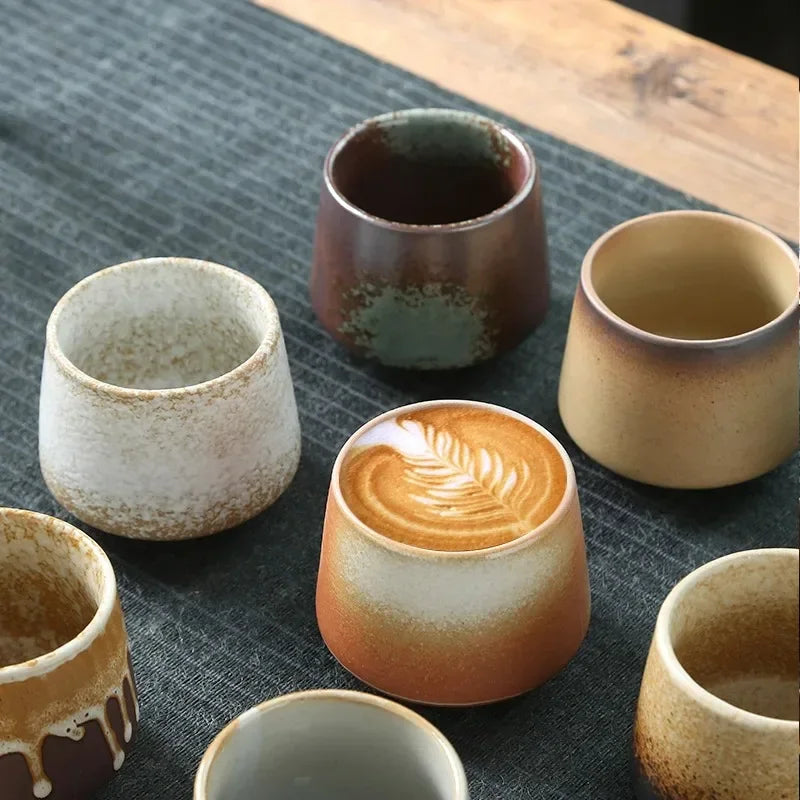 Tasse à Thé Poterie Raku – Glaçage Four – Fabrication Artisanale – | Studio Nichijo Paris
