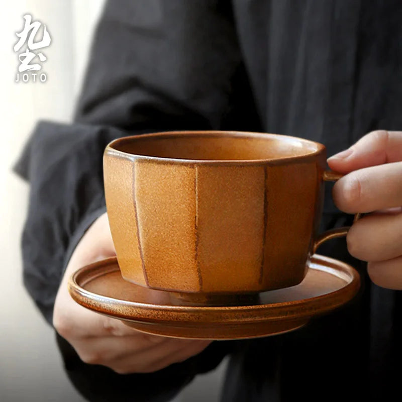 Tasse Café Grès Vintage Japonais, Fabrication Artisanale – | Studio Nichijo Paris