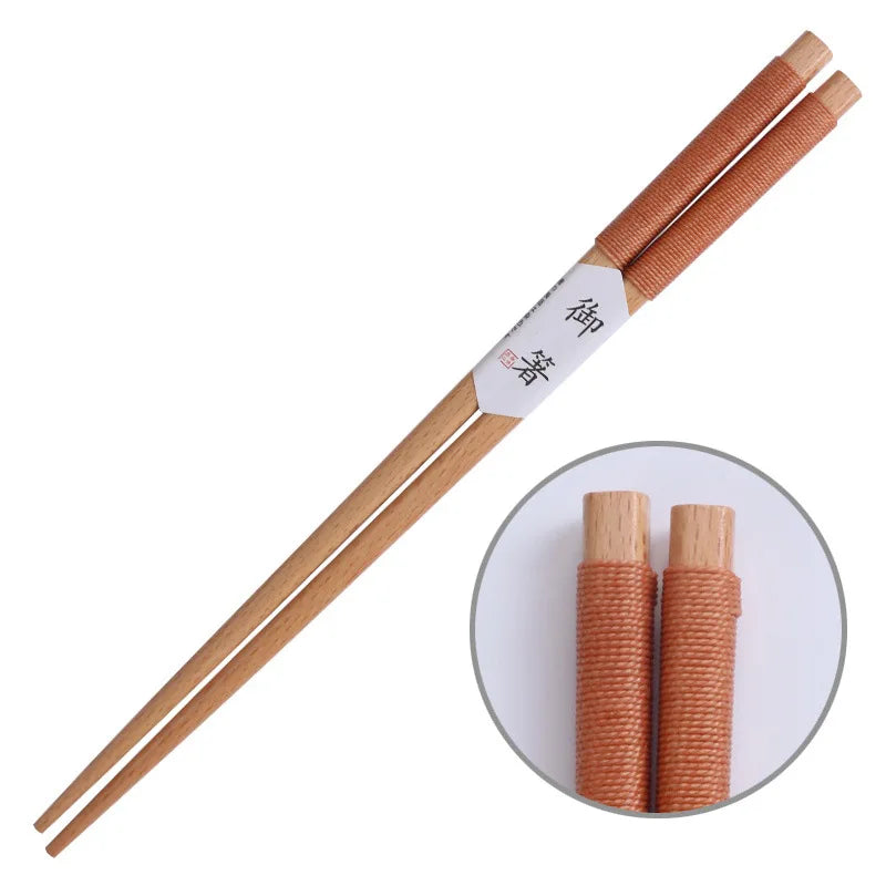 Baguettes Sushi Châtaignier Naturel Laqué Fait Main — Fabrication Artisanale – GRIS | Studio Nichijo Paris