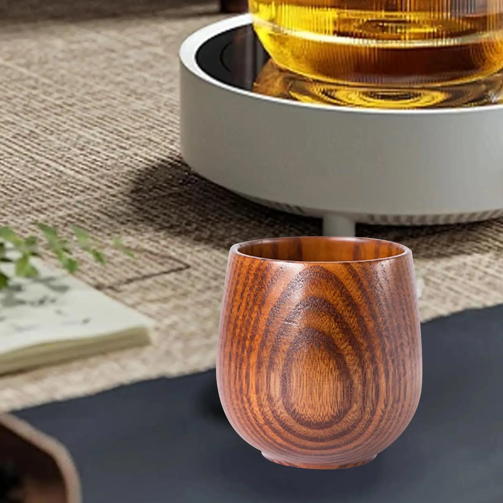 Tasse en bois tasses à boire verres portables faits à la main boissons froides ou chaudes tasse à thé tasse à thé pour café utilisation en plein air boissons – | Studio Nichijo Paris