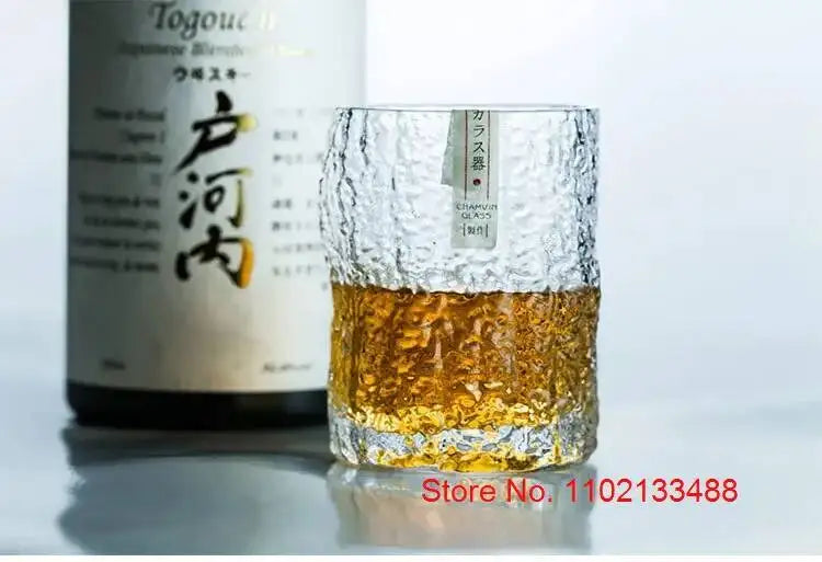 Verre Whisky Edo Japonais Boîte Bois Sans Plomb 260 ml — Fabrication Artisanale – | Studio Nichijo Paris