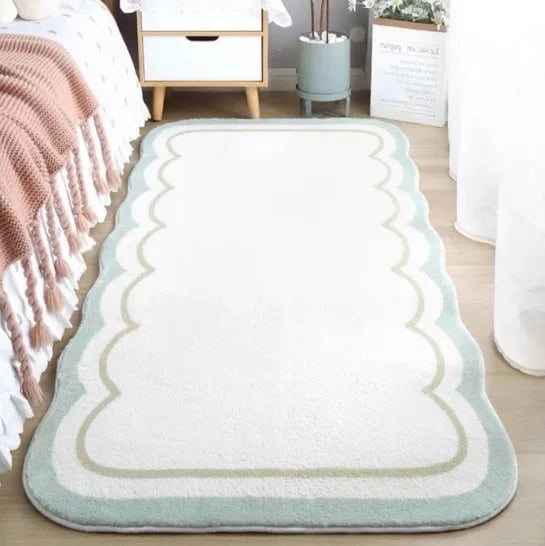Tapis Japonais Antidérapant en Polyester – Collection Kagu & Hikari – Hana | Studio Nichijo Paris