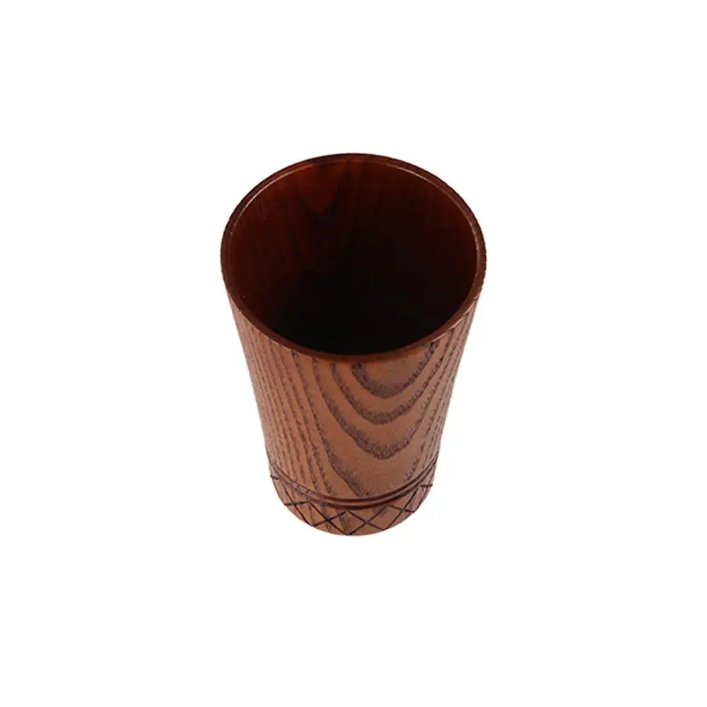 Tasses à thé en bois de style japonais anti-brûlure, faites à la main, anti-chute, rétro, pour café, fournitures de bar – | Studio Nichijo Paris