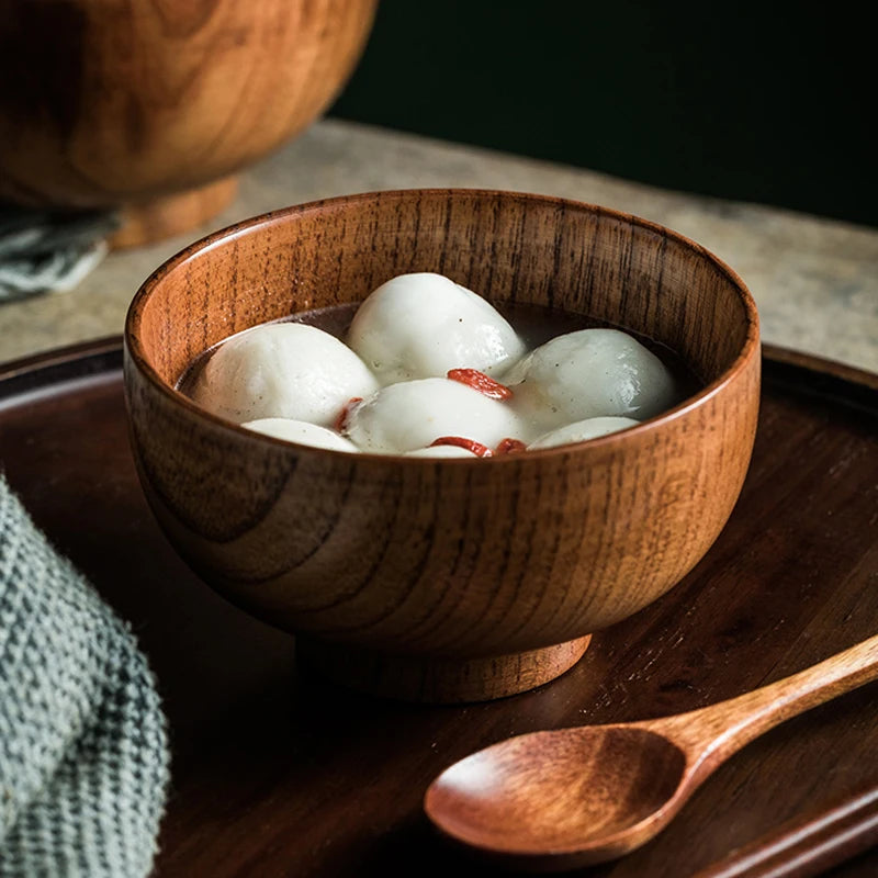 Filles à Soupe Miso Japonais en Bois, pour Dessert, Riz, Alimentation pour Bébé, Snack, diligence, Récipient Alimentaire, Ustensiles de Cuisine, 1 Pièce – | Studio Nichijo Paris